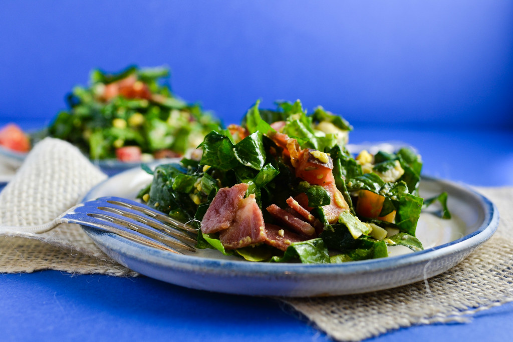 Spinach, Beet, Bacon and Blue Cheese Salad | Things I Made Today