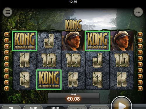 free King Kong Mobile Skull Island Bonus feature