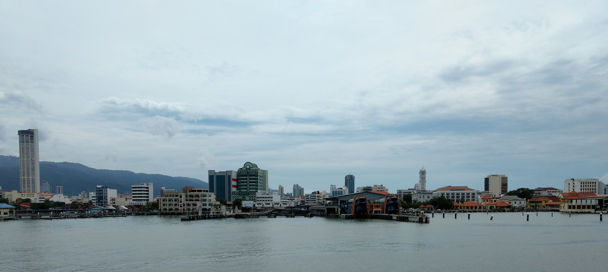 George Town not far, Penang ferry journey