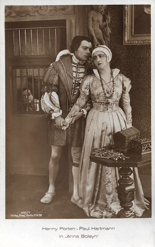Henny Porten and Paul Hartmann in Anna Boleyn