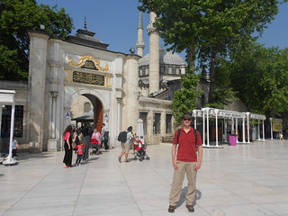 Dennis at Eyup Mosque