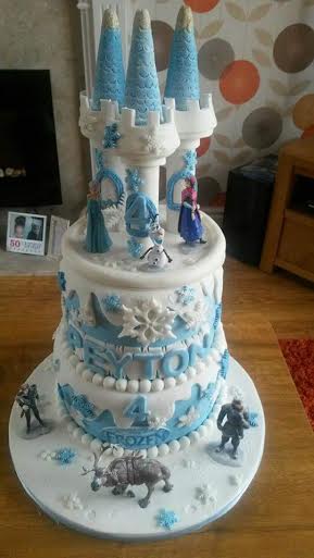 Frozen Castle Cake by Cheryl Fitzsimmons
