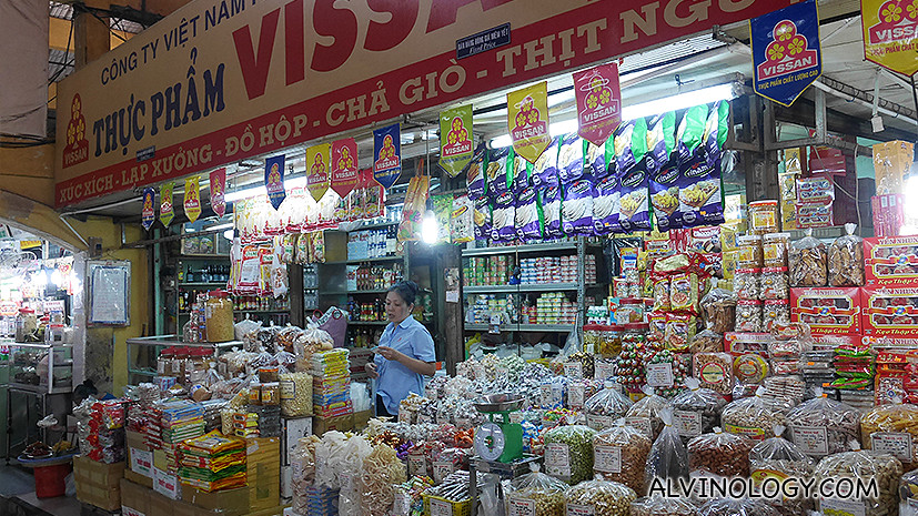 Inside Ben Thanh market