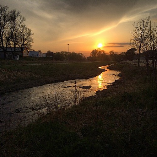 sunset nature wisconsin creek square squareformat wi crossplains iphoneography instagramapp iphone5s scottalynch may2015meeting