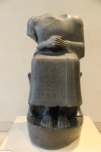 Diorite Statue of Gudea, Prince of Lagash, c. 2120 BC