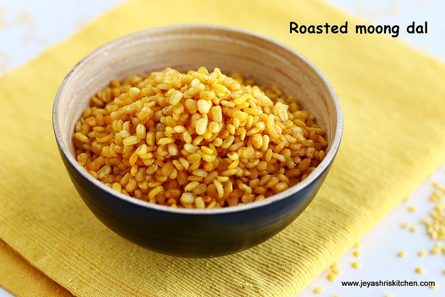 roasted-moong dal