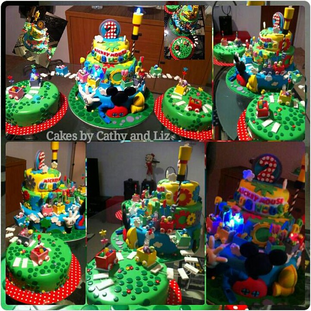 Mickey Mouse Clubhouse Wonderland by Cakes by Cathy and Liz