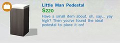 Little Man Pedestal