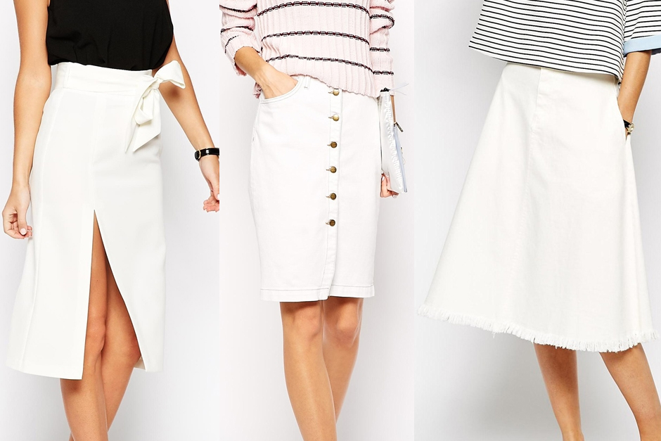 asos-white-skirts