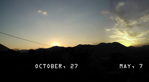 clouds montagne tramonto year effect doppio