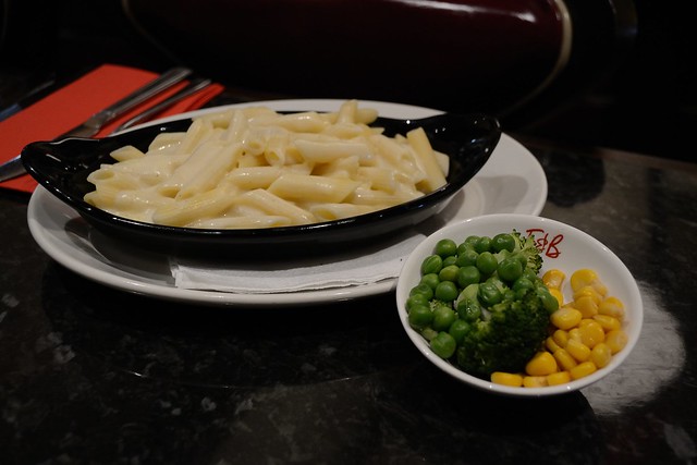 Kids Penne Pasta with Cheese Sauce at Frankie & Benny's Fort Kinnaird.