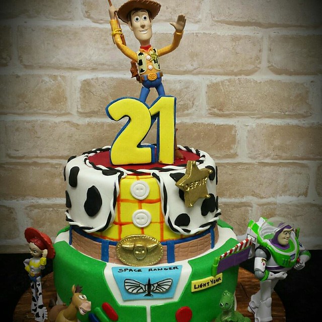 Toy Story Cake by Angela AndPaul Goegan of cocobudz