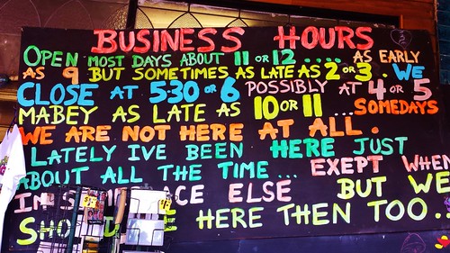 Business Hours in Nimbin