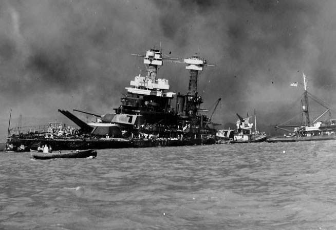USS California Battleship Pearl Harbor BB-44