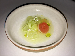 Melon – Salad with Cucumber and Lemon Verbena