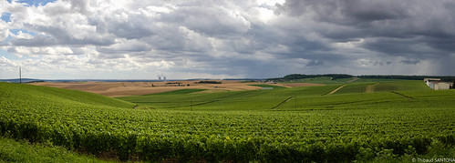france seine landscape cloudy country fields sur nuage paysage panoramique aube nogent