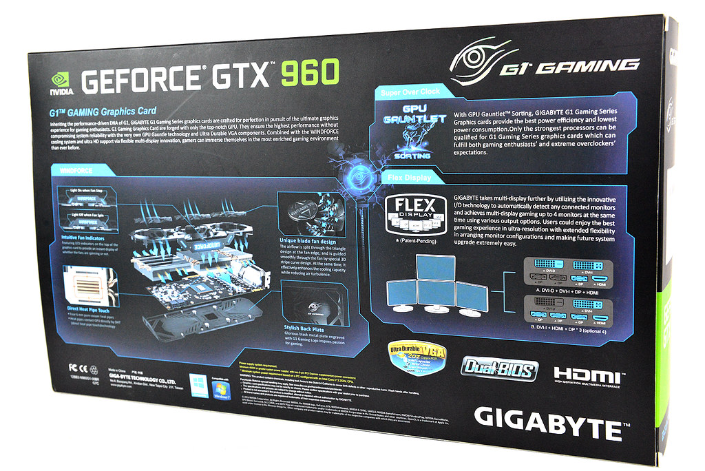優質風扇設計，強悍效能錶現 - Gigabyte G1 Gaming GTX 960 2GB