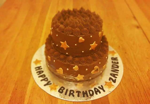 Chocolate Birthday Cake by Sheba Fathima