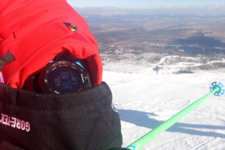 Hračky pro lyžaře: hodinky pro rychlost Garmin Fénix 2