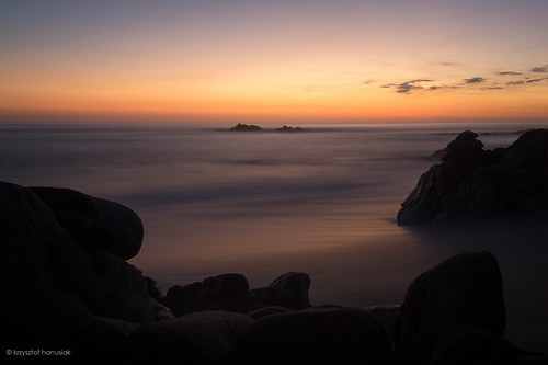 mexico hanusiak sunrise sunset horizon stones colorful bacocho surf ocean colors meksyk orange rocks puertoescondido oaxaca mx