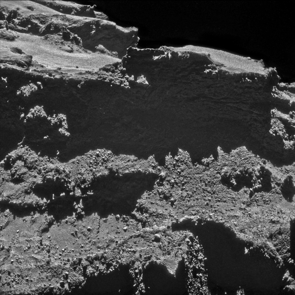 ESA Rosetta NavCam 27 October 2014