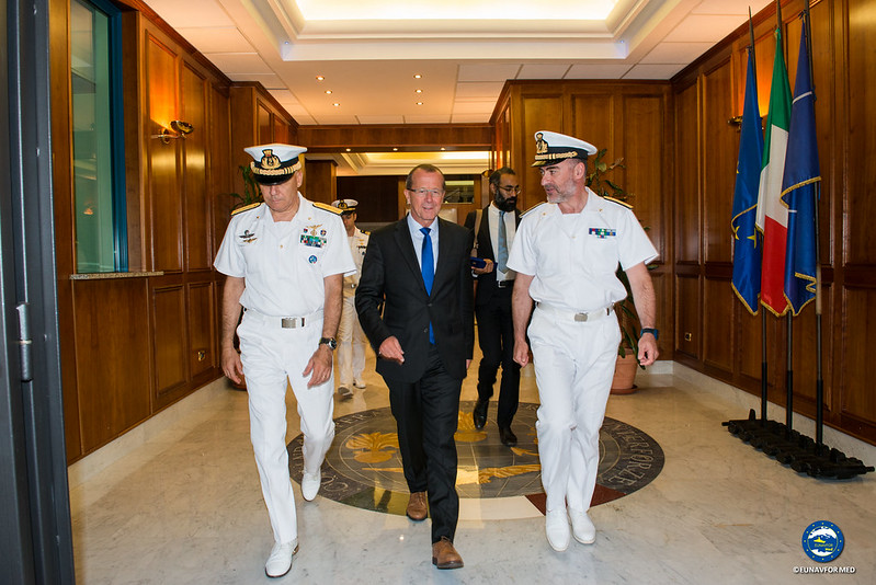 UN envoy in Libya Martin Kobler visits Rome Headquarters – EUNAVFOR MED
