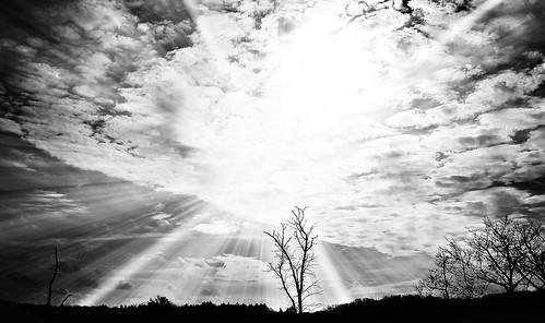 sky blackandwhite bw nature clouds dark skyscape landscape outdoors photography photo flickr foto image massachusetts sony picture newengland cybershot capture clearing plainvillemassachusetts turnpikelake dscw300
