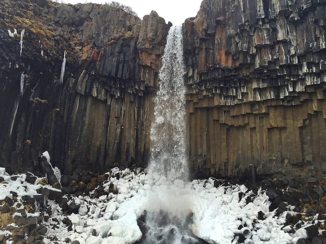 Svartifoss, la cascada negra de Islandia