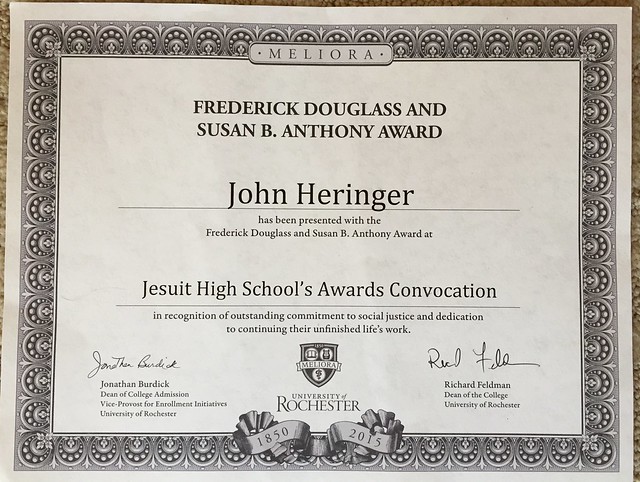 2015 Jesuit Awards Convocation