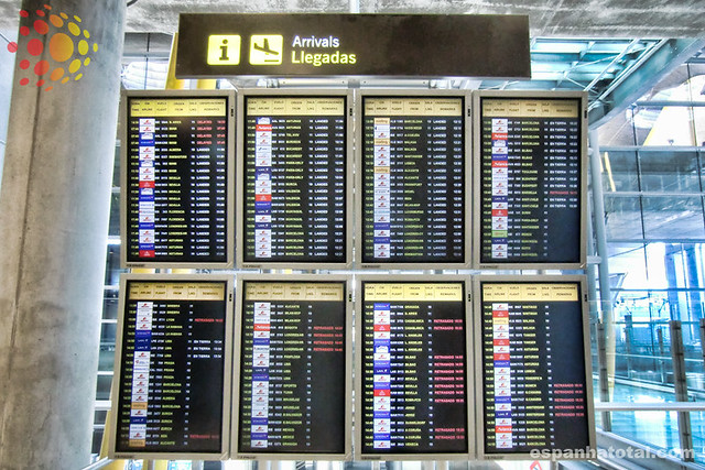 conexão no aeroporto de Madri