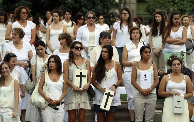 Mujeres de Blanco en Roma
