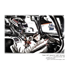 Team LNT Ginetta LMP3 Nissan-Silverstone | #cardrawing #Pencildrawing by www.autozeichnungen.net