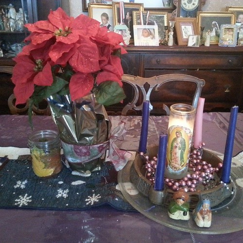 advent table