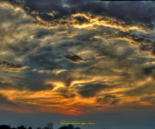 blue red panorama cloud yellow clouds landscape tramonto nuvole blu mosaic country mosaico campagna giallo rosso hdr