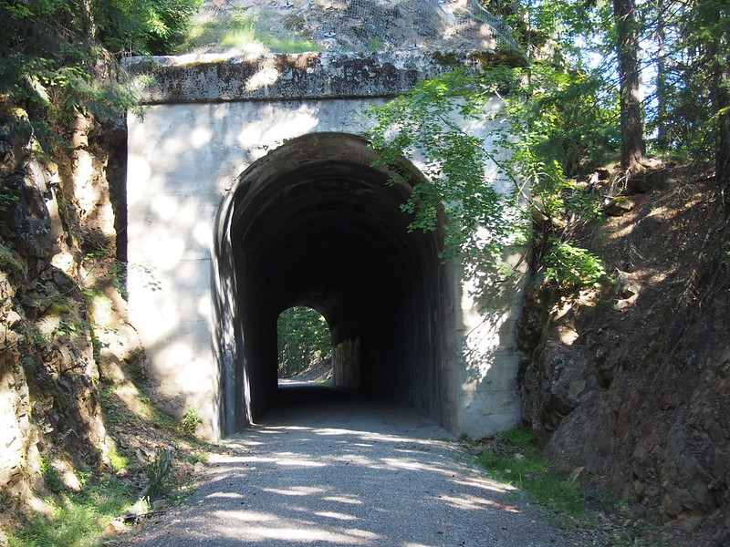 John Wayne Pioneer Trail Tunnel