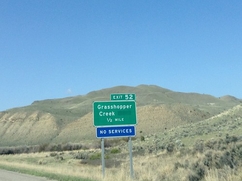sign montana intersection i15 beaverheadcounty biggreensign freewayjunction