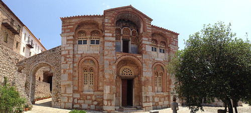 2016 boeotia byzantine distomo greece hosiosloukas katholikon monastery osiosloukas panorama stluke stlukeofstiri